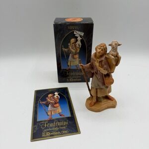 Vintage Fontanini Miriam Villager Figurine Heirloom Nativity 5" Collection 1993